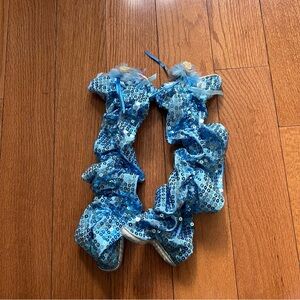 Disney Blue Sequin Ruffle Hair Accessories